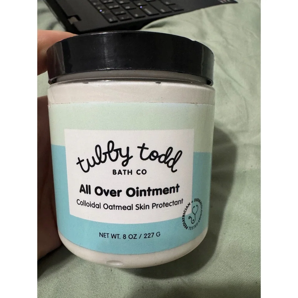 Tubby Todd All Over Ointment Fragrance Free Colloidal Oatmeal 8 oz